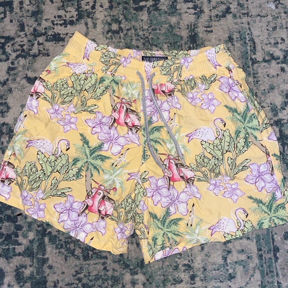 Printed Swim Trunks